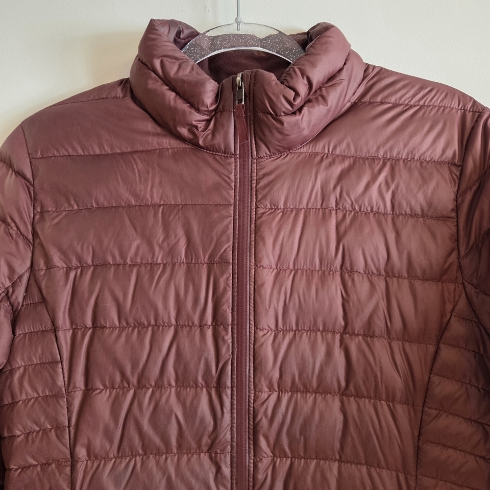 PATAGONIA Fiona Parka Puffer Jacket Dark Ruby Size Small - Picture 2 of 7